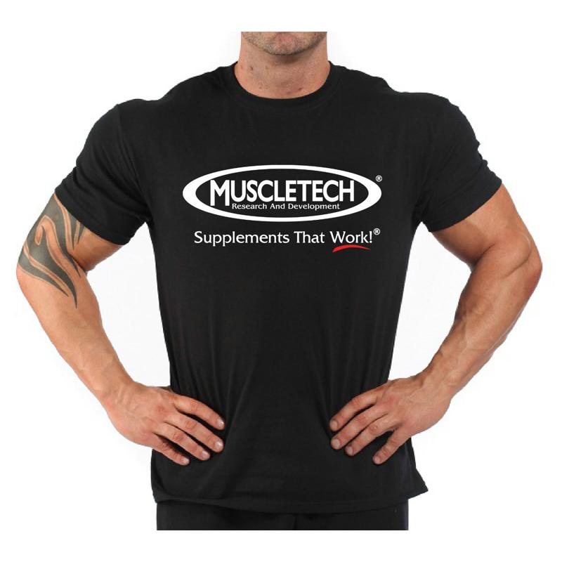 Health Wellness And Fitness - Koszulka Kulturystyka Fitness Siłownia 'Muscletech'