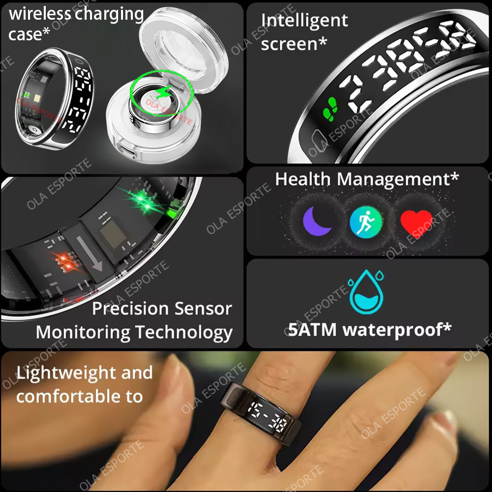 Inteligentny pierścień R13 z e – Blood Oxygen Monitor recenzja i cena