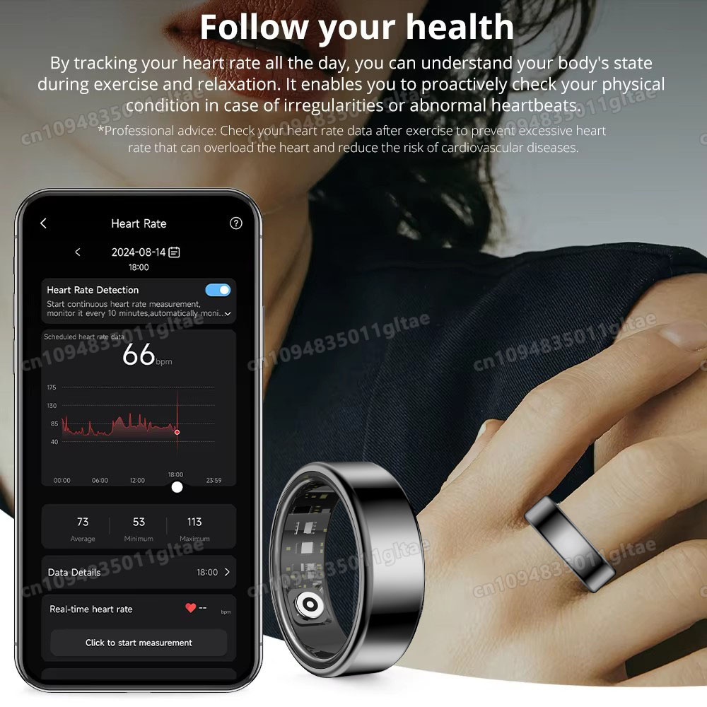 Inteligentny pierścień R10 z e – Blood Oxygen Monitor recenzja i cena