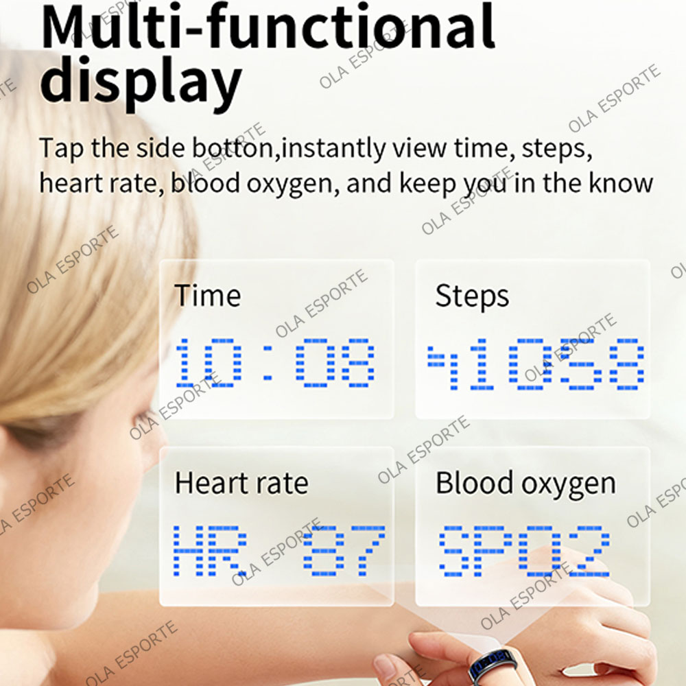 Inteligentny pierścień SR16 z  – Blood Oxygen Monitor recenzja i cena