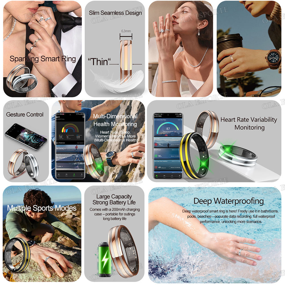Nowy inteligentny pierścień mo – Blood Oxygen Monitor recenzja i cena